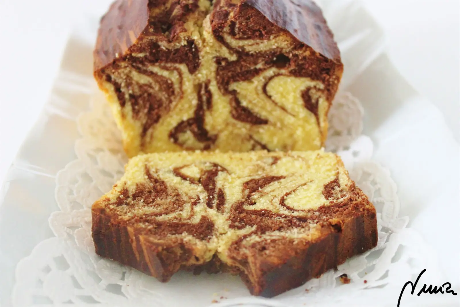 Cake de mármol