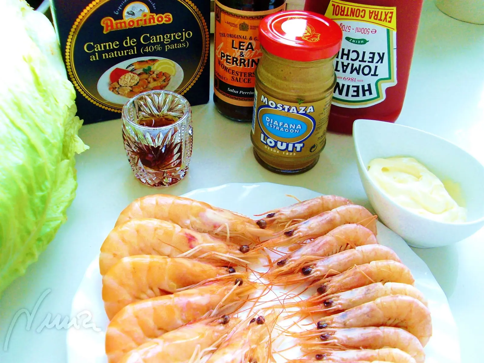 Cóctel de marisco: ingredientes