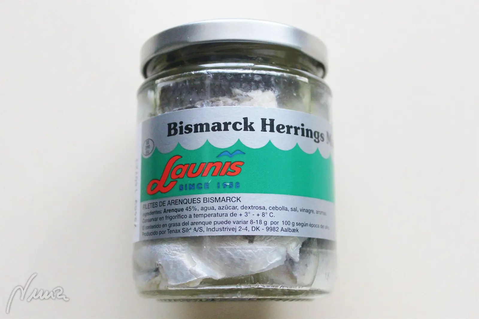 Ensaladilla de remolacha con arenques: ingredientes