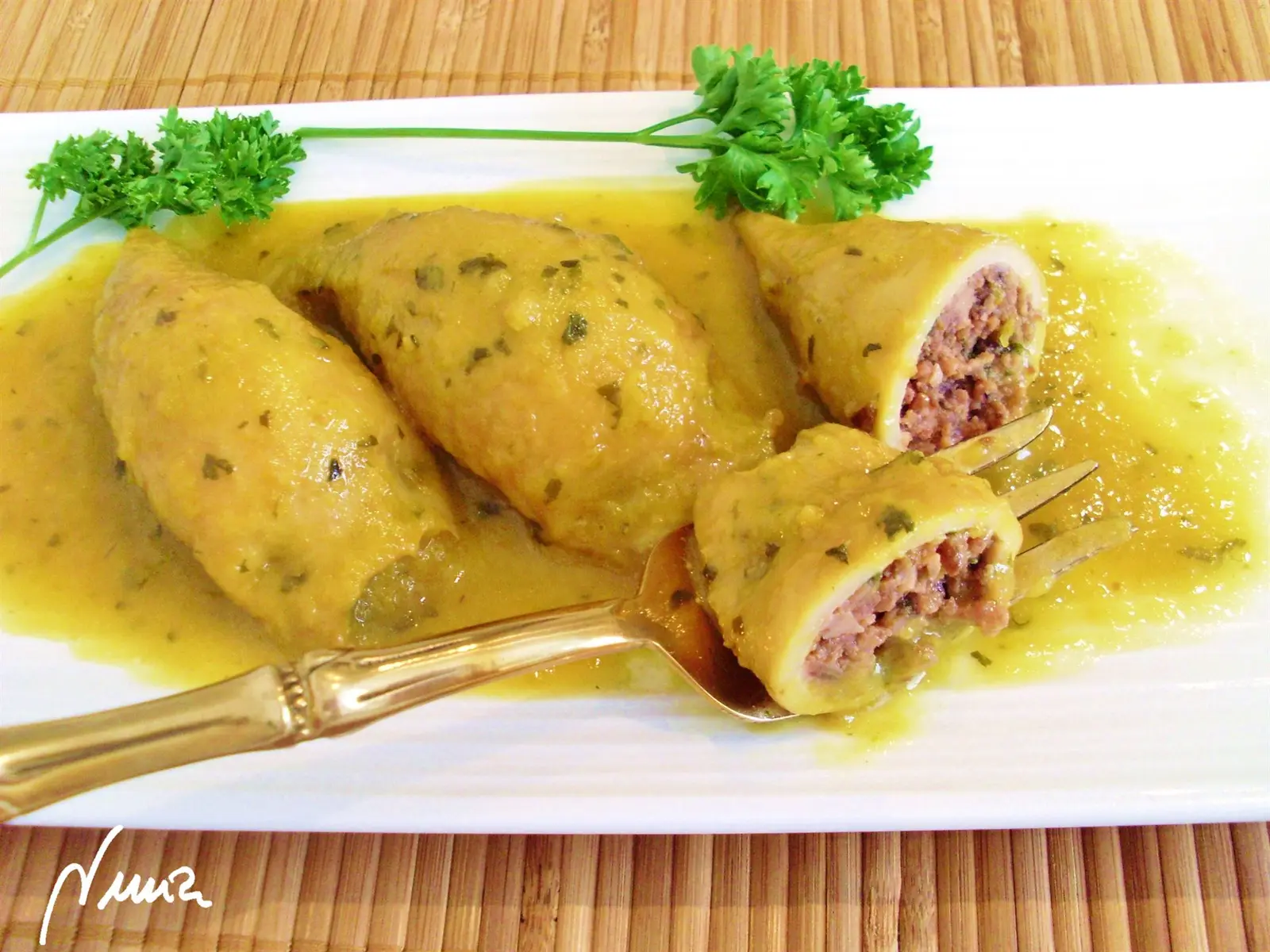 Chipirones rellenos