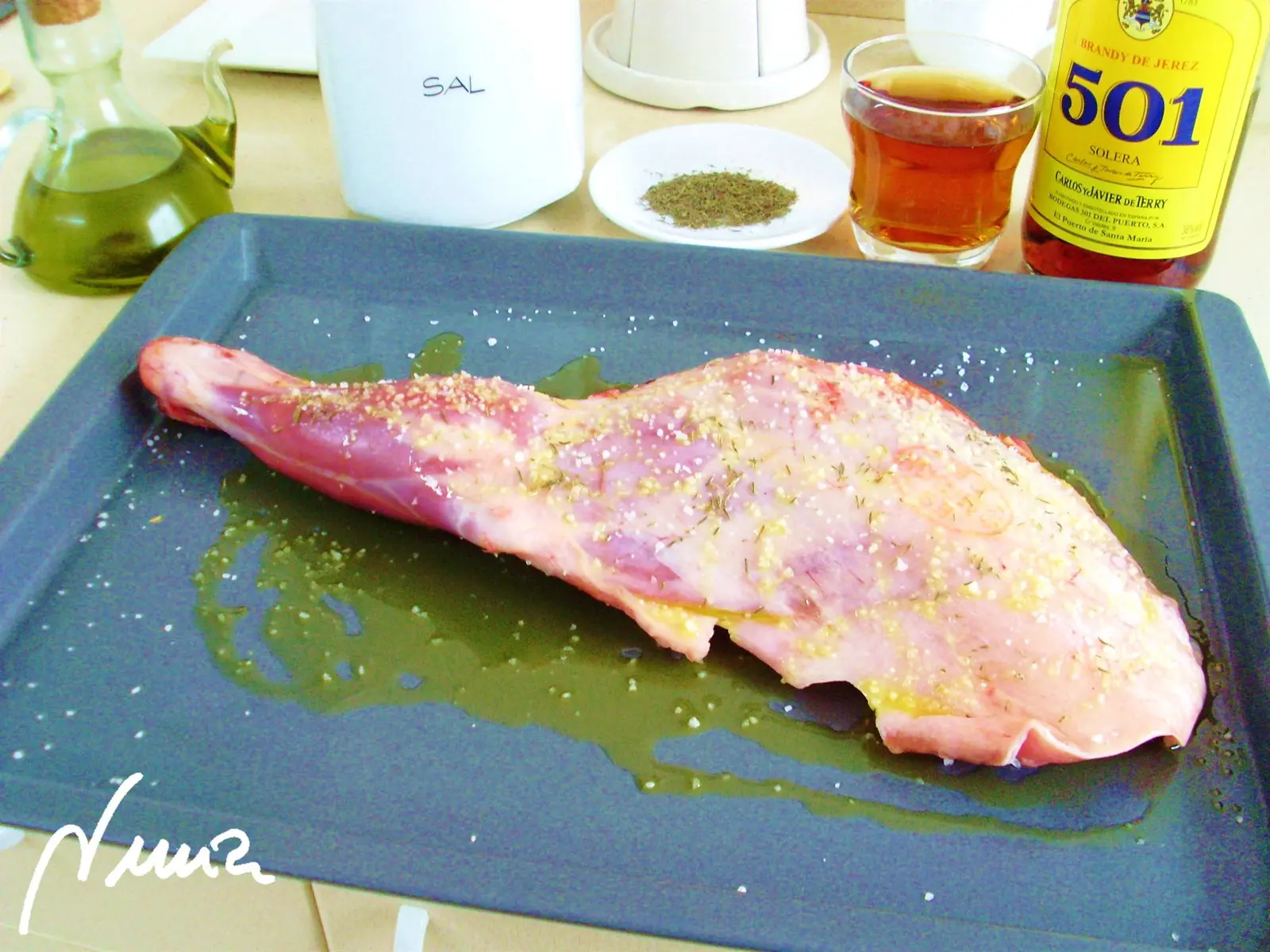 Paletilla de cordero lechal al horno: ingredientes