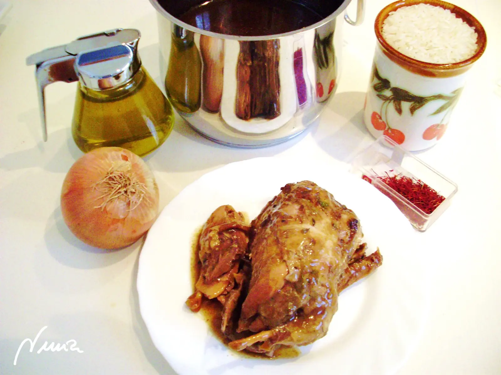 Arroz de perdiz: ingredientes
