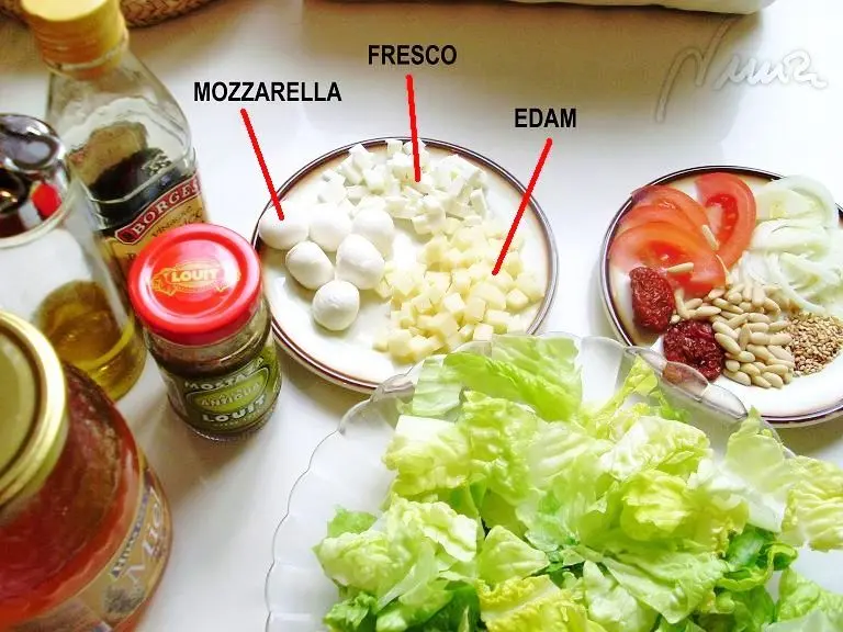 Soloquieroensaladadecarlos: ingredientes