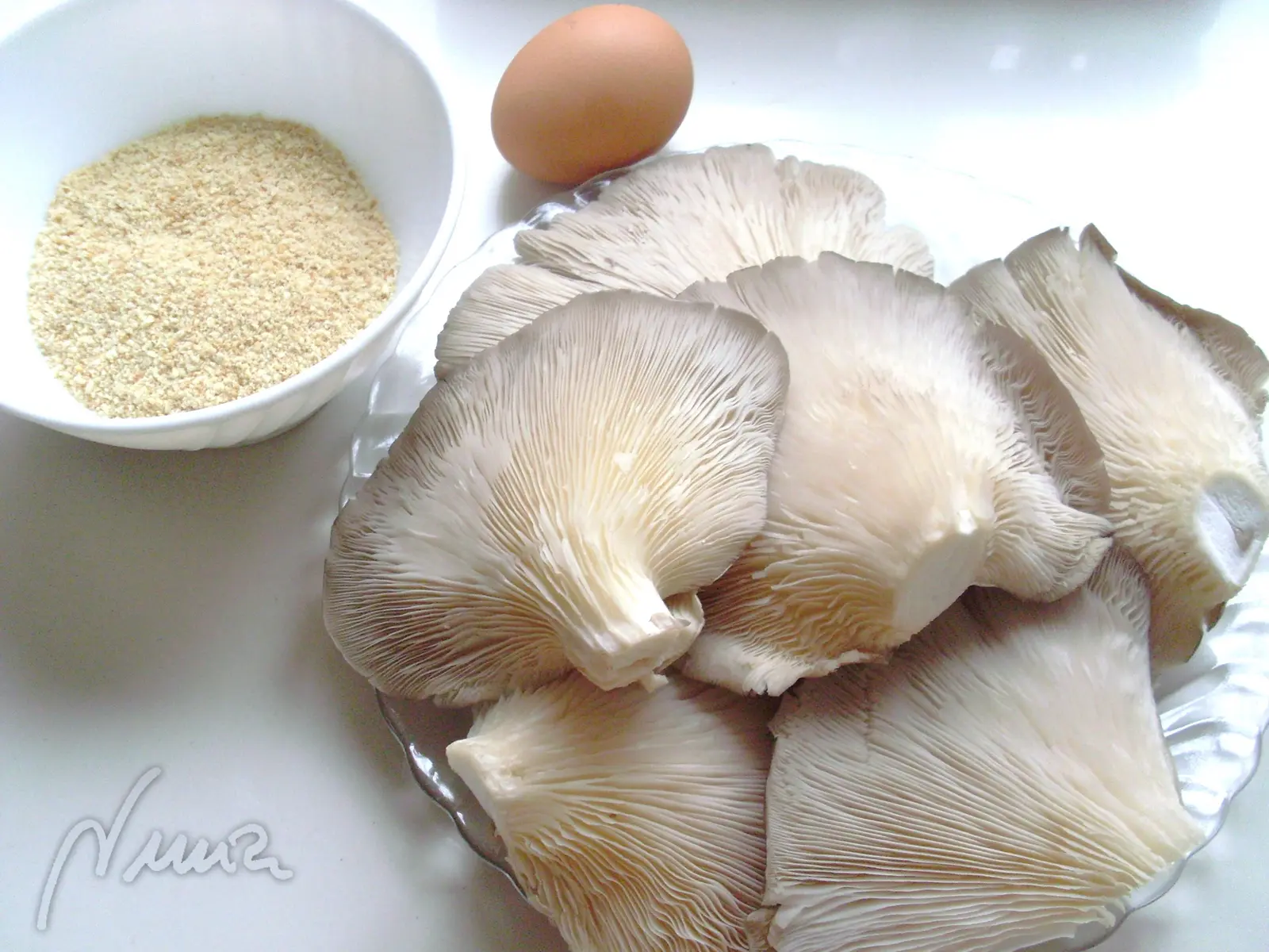 Setas empanadas: ingredientes