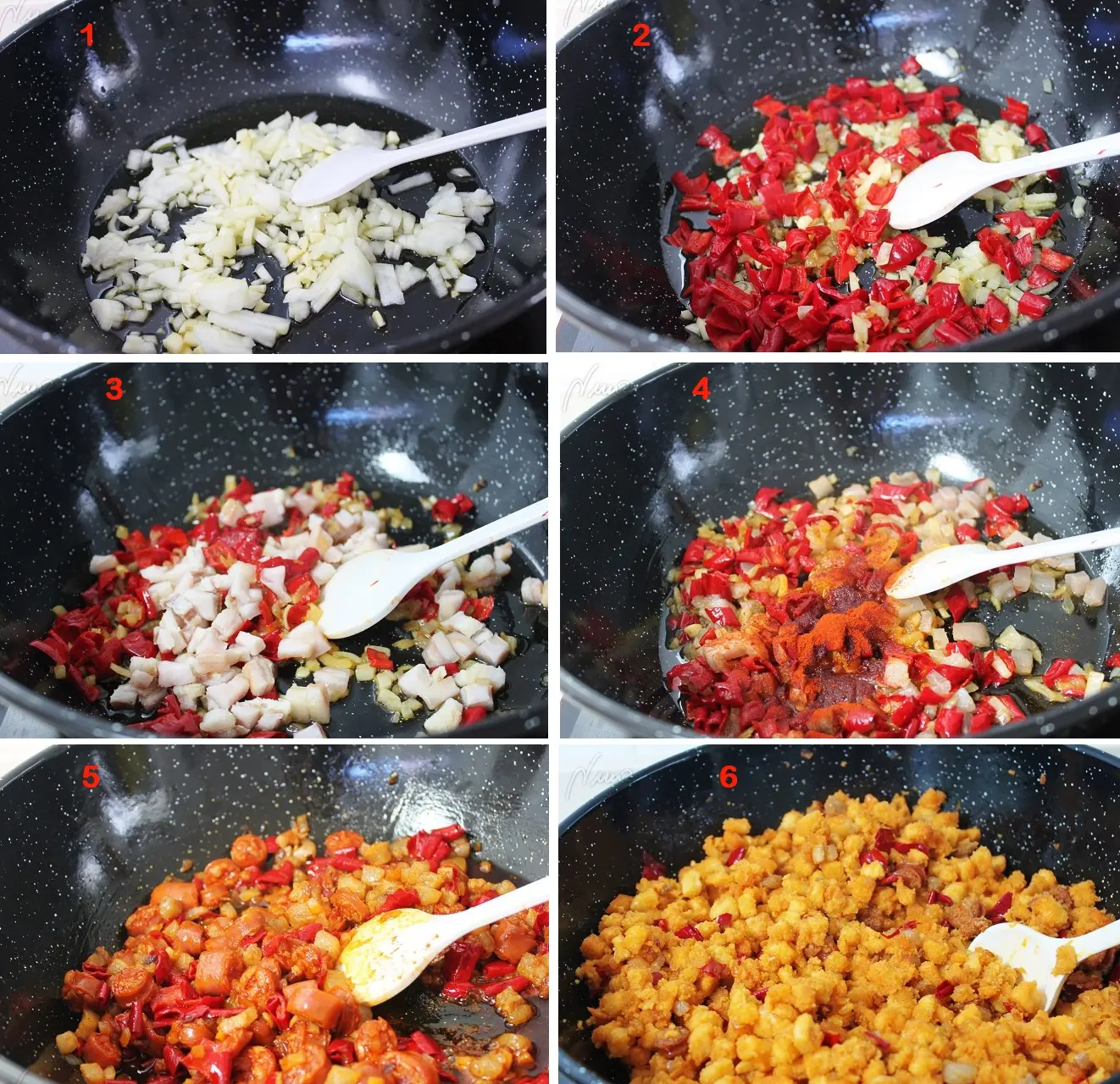 Migas del Pastor, elaboración: Gráficamente, la preparación paso a paso según su poema: