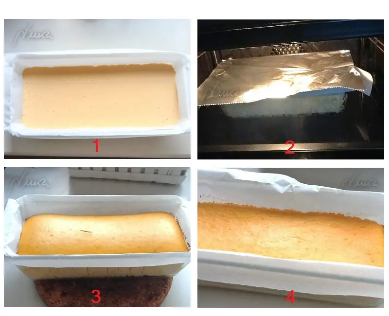 Pastel de cabracho, paso 13: Dejar enfriar totalmente sobre la mesa antes de meterlo en la nevera. Se deshinchará del…