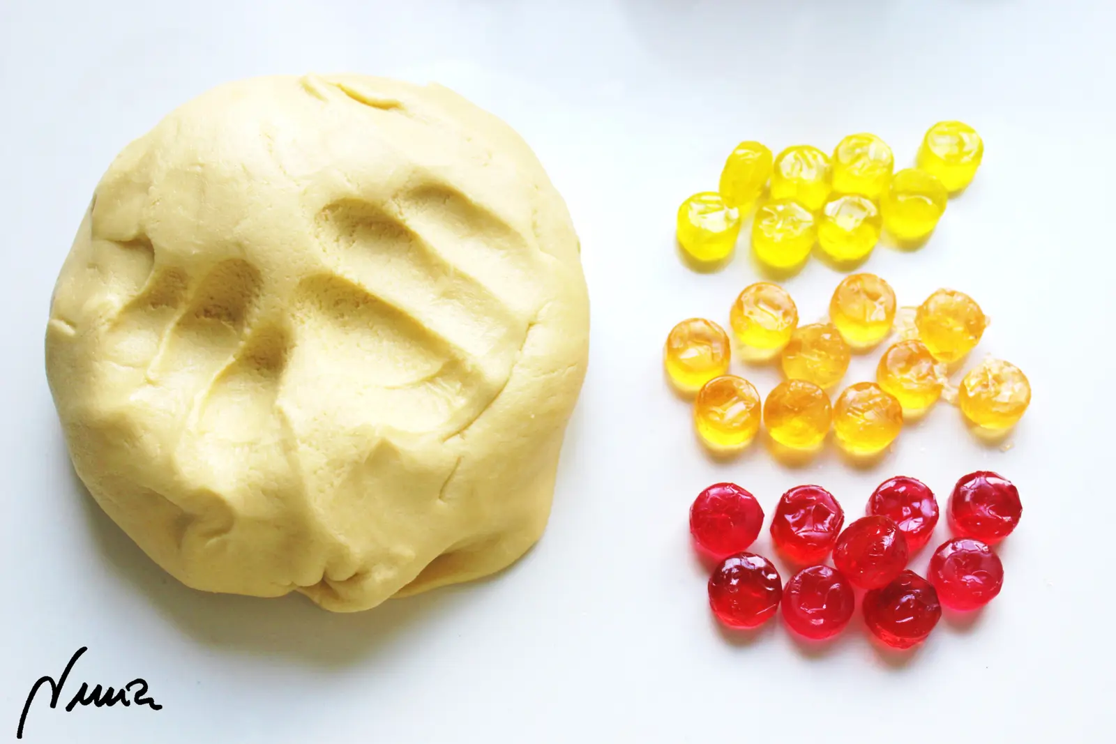 Galletas de cristal: ingredientes