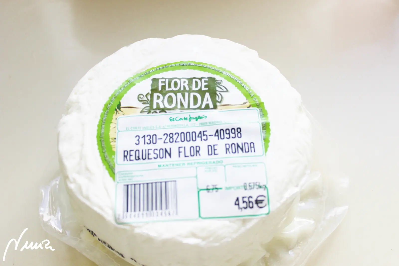 Tarta de requesón: ingredientes