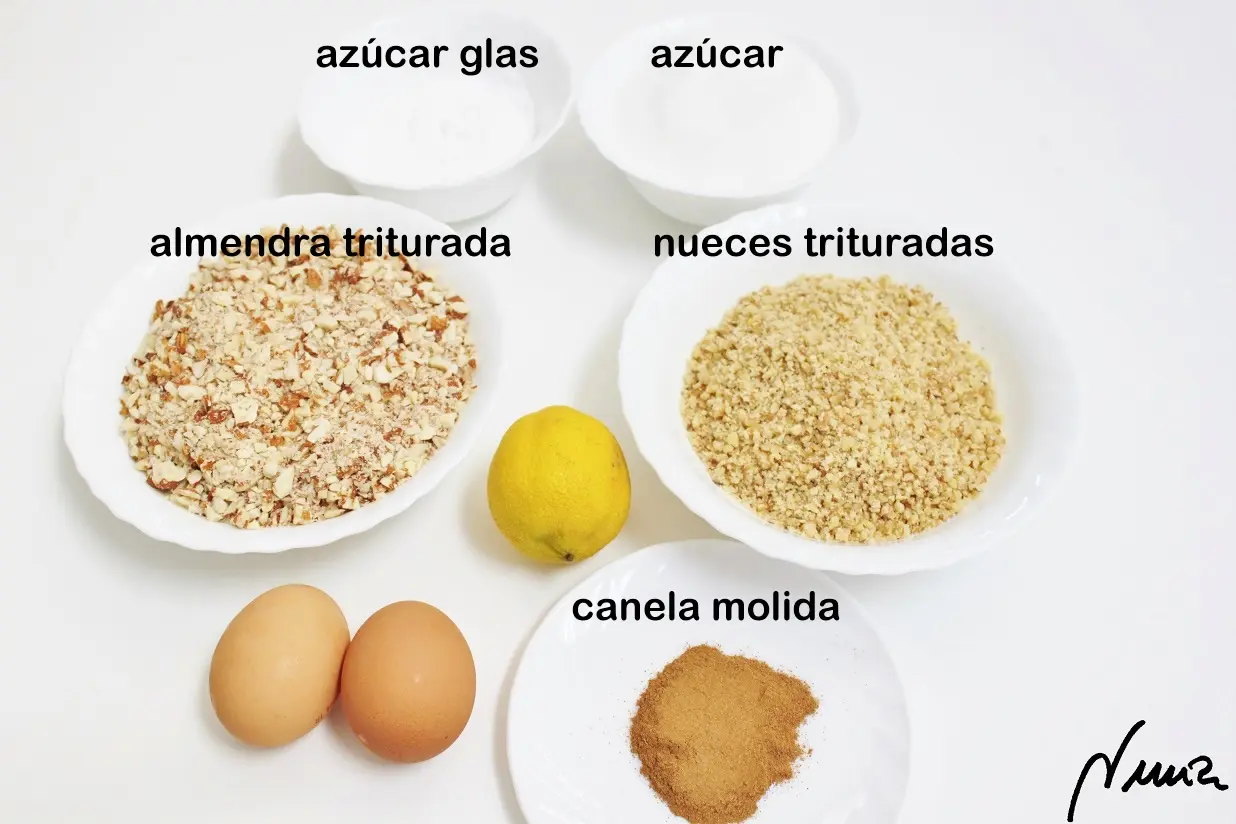 Tortas árabes: ingredientes