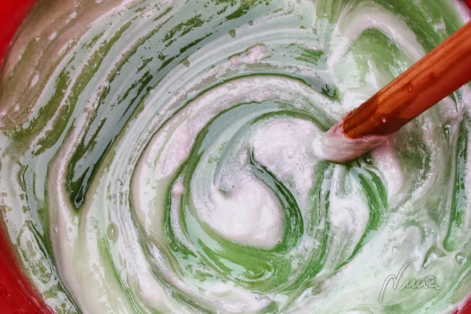 Cómo hacer detergente en gel para lavadora, proceso paso a paso, paso 36: Remover bien: