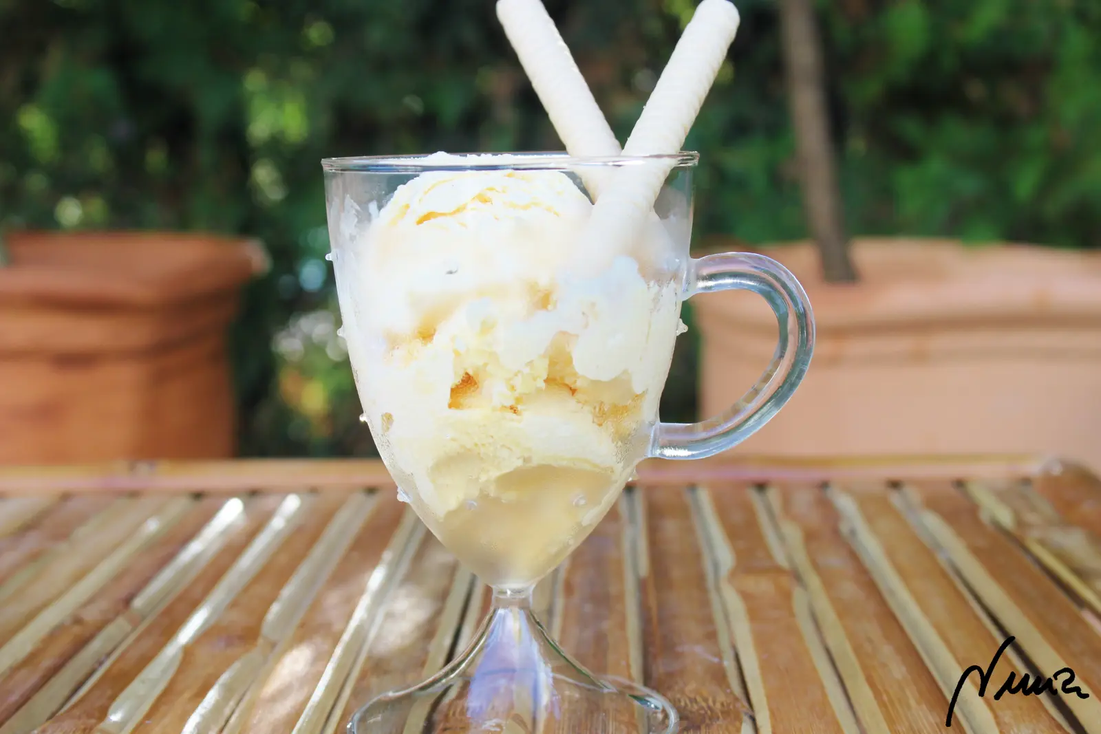 Helado de vainilla, paso 13: Meter en el congelador mínimo 12 horas antes de consumirlo.