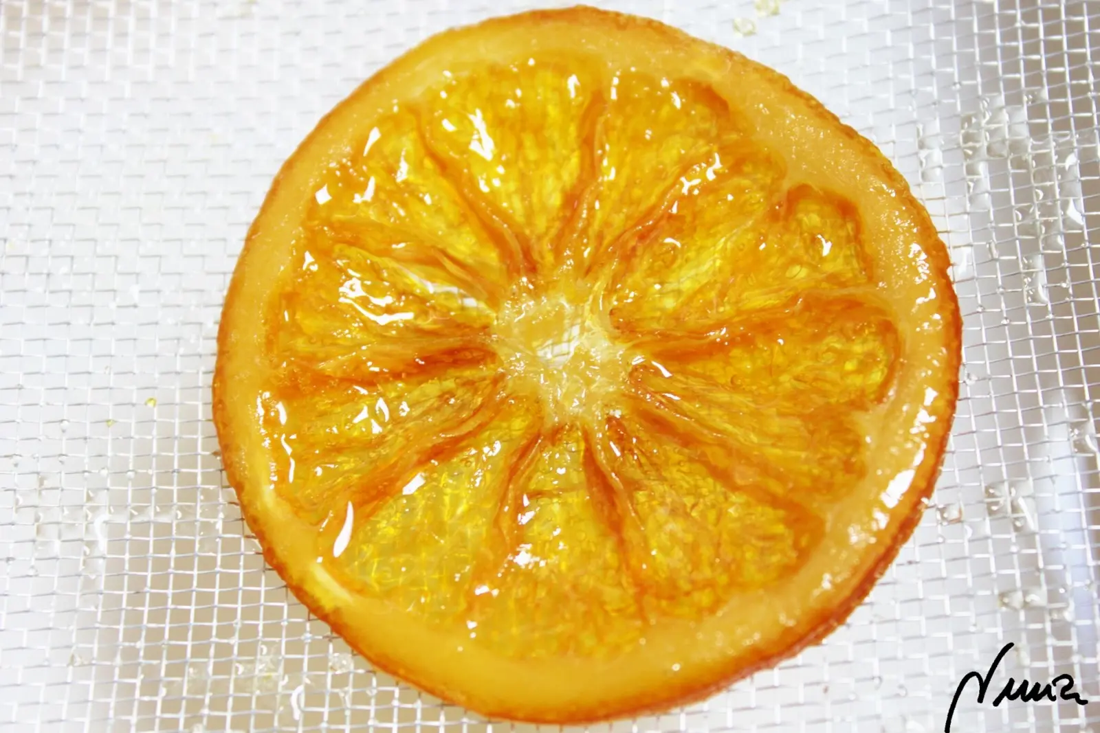 Naranja confitada