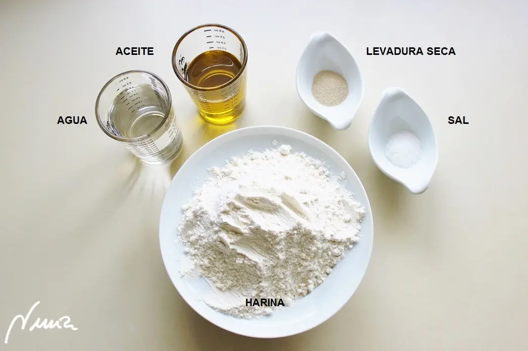 Galletas de agua o crackers: ingredientes