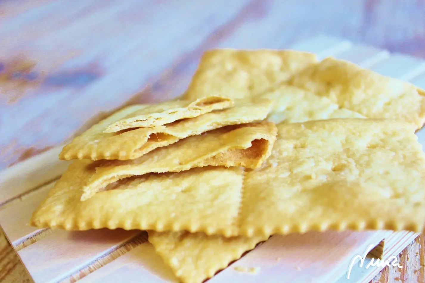 Galletas de agua o crackers: elaboración