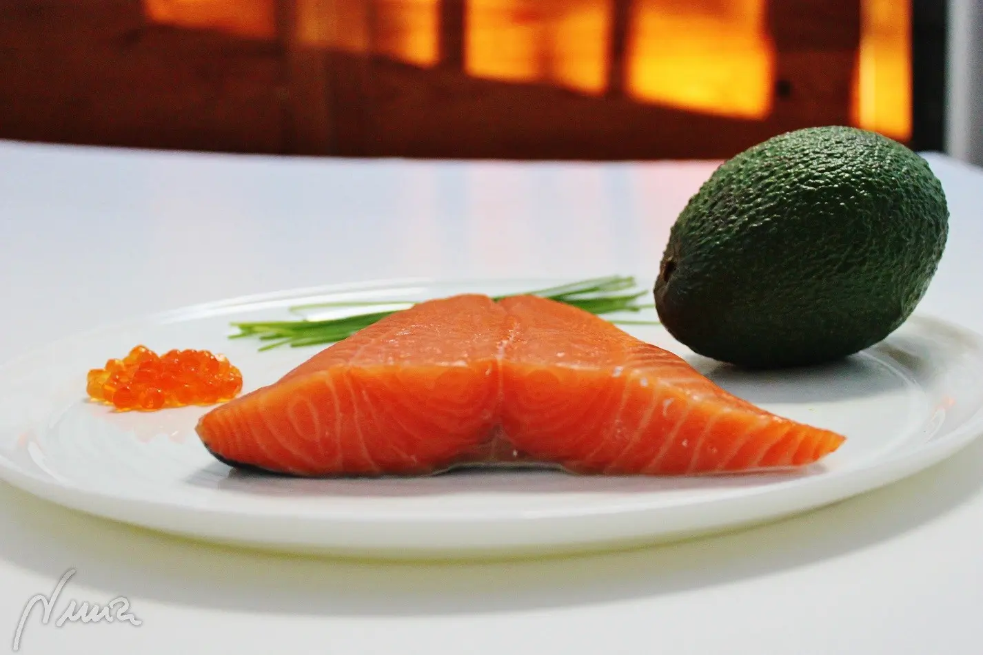 Tartar de salmón con aguacate: ingredientes