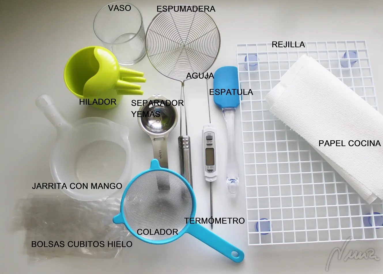 Huevo hilado: ingredientes