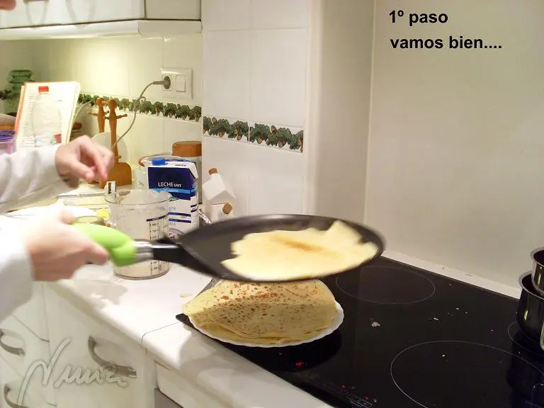 Crepes con crema de cacao, o algo parecido... — foto 1