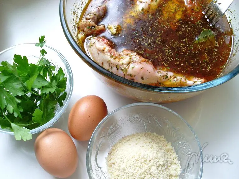 Conejo en salmorejo: ingredientes