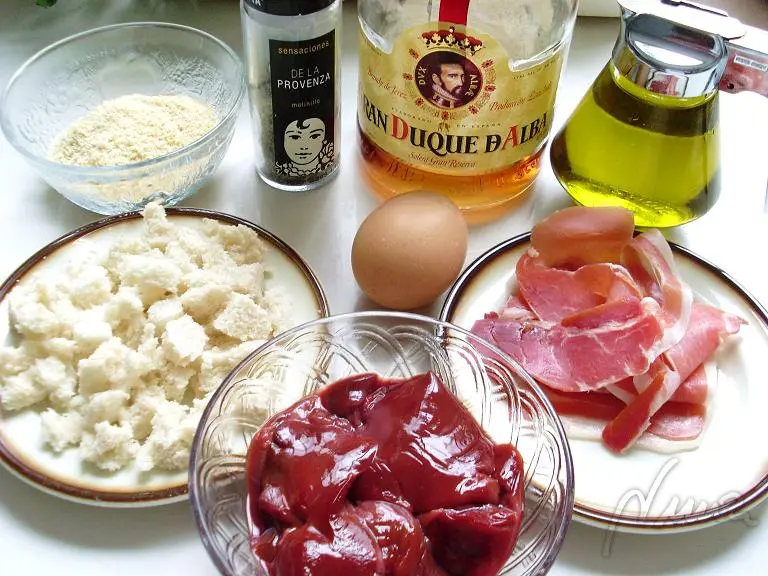 Crema de garbanzos con albondiguitas: ingredientes